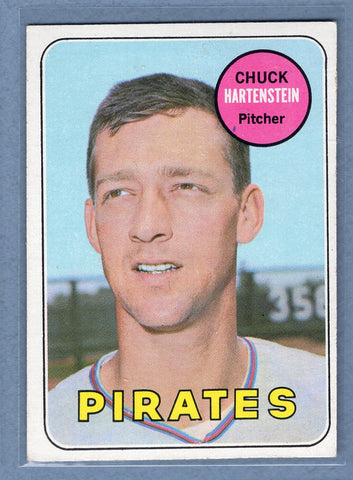 1969 Topps #596 Chuck Hartenstein (a) EX   GO501