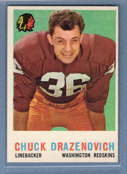 1959 Topps #172 Chuck Drazenovich EX-MT  GO176