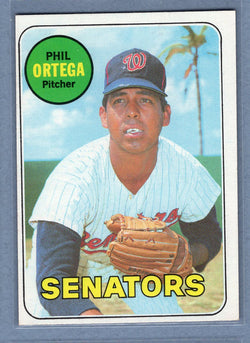 1969 Topps #406 Phil Ortega (a) EX-MT  GOWABB