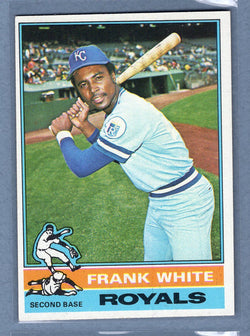 1976 Topps #369 Frank White  (b) EX-MT  GO450