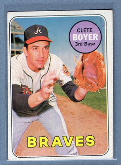 1969 Topps #489 Clete Boyer EX  GO350