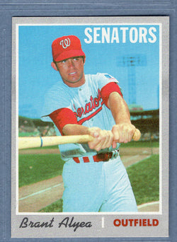 1970 Topps #303 Brant Alyea  EX-MT  SB1
