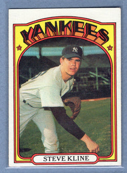 1972 Topps #467 Steve Kline  EX-MT  GO315