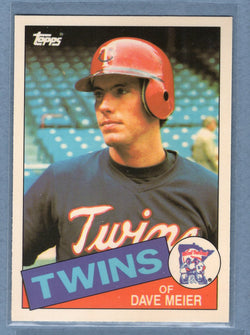 1985 Topps Tiffany #356 Dave Meier NM