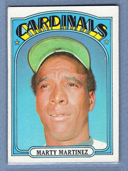 1972 Topps #336 Marty Martinez EX  GO500