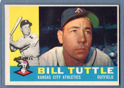 1960 Topps #367 Bill Tuttle VG-EX Set Break 1