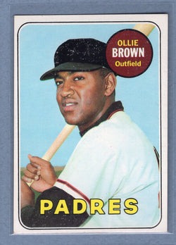 1969 Topps #149 Ollie Brown (c) EX-MT  GO700