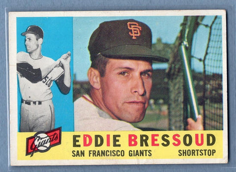 1960 Topps #253 Eddie Bressoud(b) VG-EX  GO550
