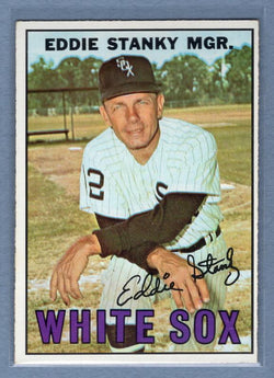 1967 Topps #81 Eddie Stankey EX  GO446