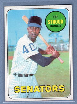 1969 Topps #272 Ed Stroud (a) EX  GO602
