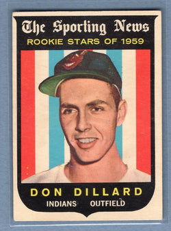 1959 Topps #123 Don Dillard VG-EX    Set Break A