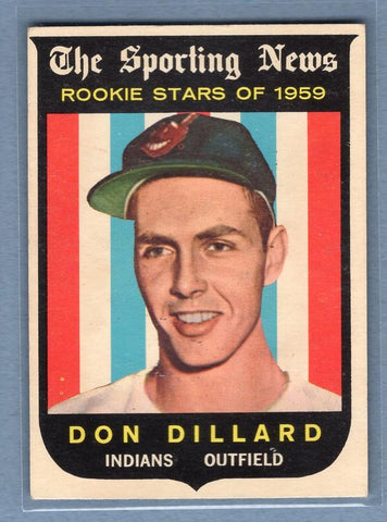 1959 Topps #123 Don Dillard VG-EX    Set Break A
