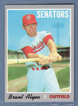 1970 Topps #303 Brant Alyea  EX-MT  SB2