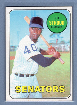 1969 Topps #272 Ed Stroud (b) EX-MT  GO602