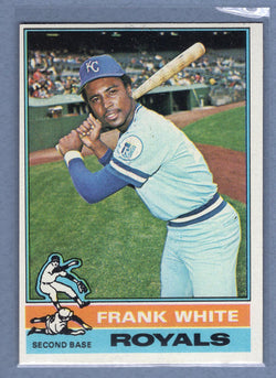 1976 Topps #369 Frank White  (c) EX-MT  GO450