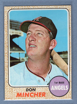 1968 Topps #75 Don Mincher (a)  EX-MT  GO550