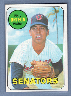 1969 Topps #406 Phil Ortega (b) EX-MT  GOWABB