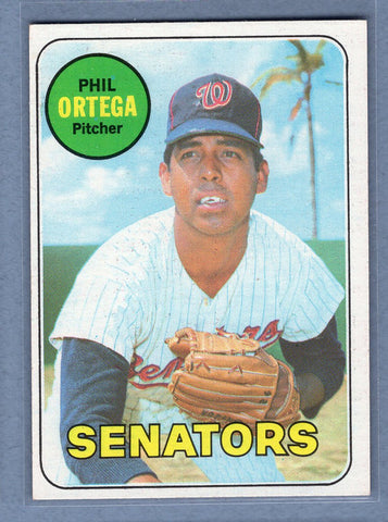 1969 Topps #406 Phil Ortega (b) EX-MT  GOWABB