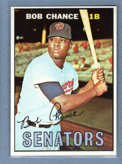 1967 Topps #349 Bob Chance EX-MT  GO263
