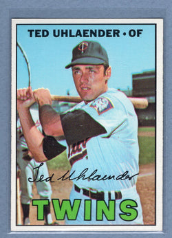 1967 Topps #431 Ted Uhlaender  EX-MT   GO340