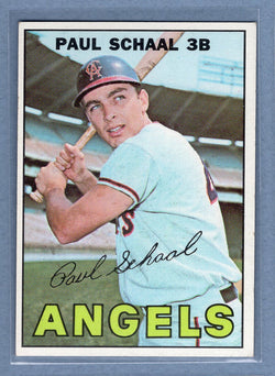 1967 Topps #58 Paul Schaal (Bat Natural) EX-MT    GO323