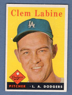 1958 Topps #305 Clem Labine EX  GO495