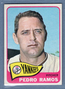 1965 Topps #13 Pedro Ramos EX  GO320
