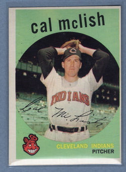 1959 Topps #445 Cal McLish (2) EX-MT  GO73