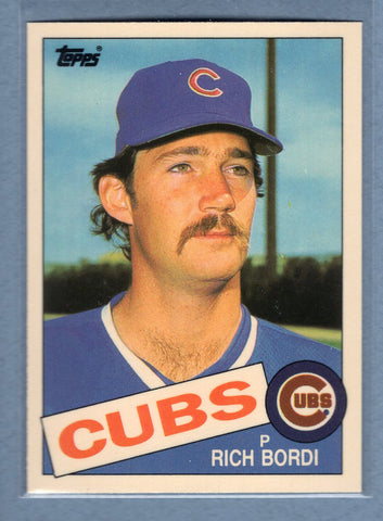 1985 Topps Tiffany #357 Rich Bordi NM