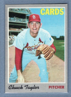 1970 Topps #119 Chuck Taylor  (e) VG  GO900