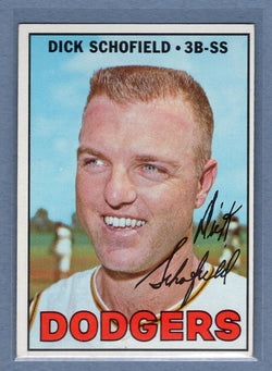 1967 Topps #381 Dick Schofield EX-MT  GO410