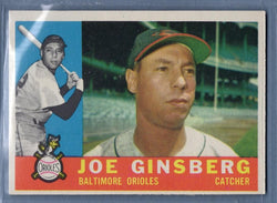 1960 Topps #304 Joe Ginsberg EX-MT  GO560