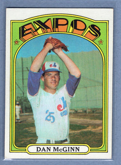 1972 Topps #473 Dan McGinn  EX-MT  GO315