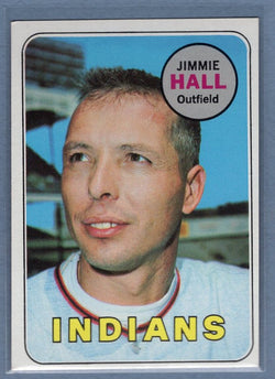 1969 Topps #61 Jimmie Hall NM-MT Set Break WA WA