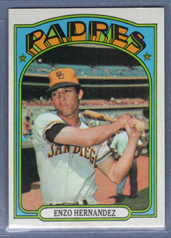 1972 Topps #7 Enzo Hernandez (d) EX-MT  GO544