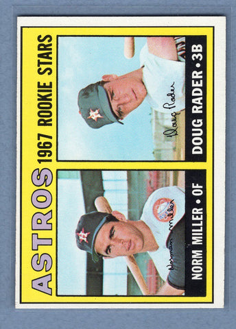 1967 Topps #412 Doug Rader (R) EX-MT  GO390
