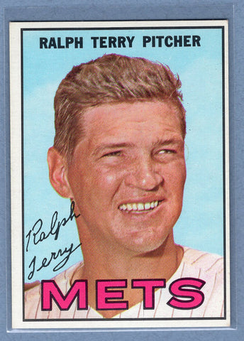 1967 Topps #59 Ralph Terry EX-MT    GO323