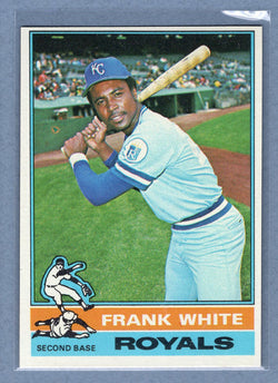 1976 Topps #369 Frank White  (d) EX-MT  GO450