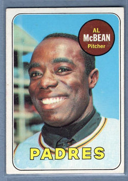 1969 Topps 14 Al McBean VG-EX SET BREAK