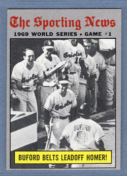 1970 Topps #305 World Series Game 1  EX-MT  SB1