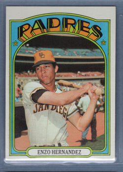 1972 Topps #7 Enzo Hernandez (E) EX-MT  GO544
