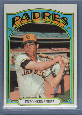 1972 Topps #7 Enzo Hernandez (E) EX-MT  GO544