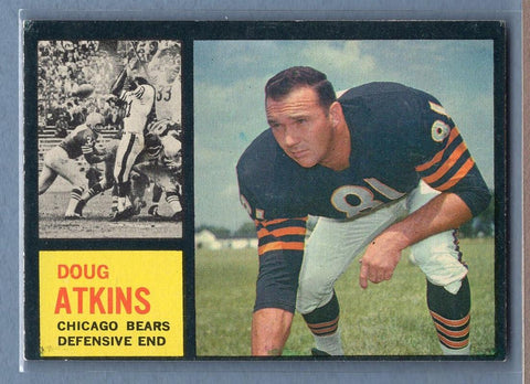 1962 Topps #21 Doug Atkins (HOF) EX  GO80