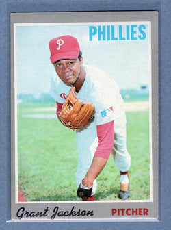 1970 Topps #6 Grant Jackson  VG-EX  GO450