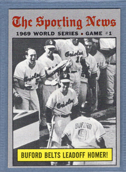 1970 Topps #305 World Series Game 1 EX-MT  SB2
