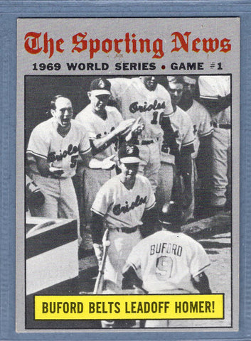 1970 Topps #305 World Series Game 1 EX-MT  SB2