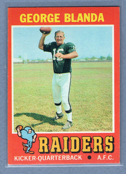 1971 Topps #39 George Blanda (HOF) EX-MT  GO248