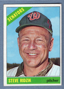 1966 Topps #294 Steve Ridzik VG-EX  GO368