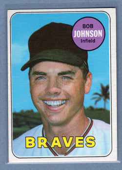 1969 Topps #261 Bob Johnson(C) EX-MT  GO850