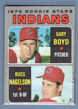 1970 Topps #7 Indians Rookies (st)  G-VG  GO450